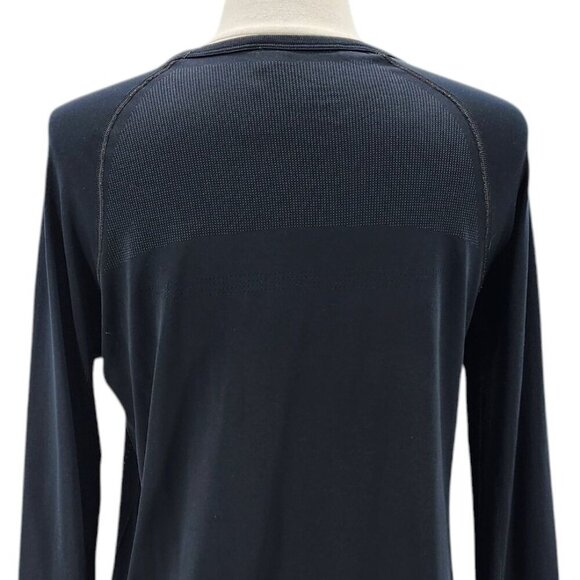 Gymshark Long Sleeve Black Activewear Running Baselayer Top Womens Medium - Picture 6 of 9